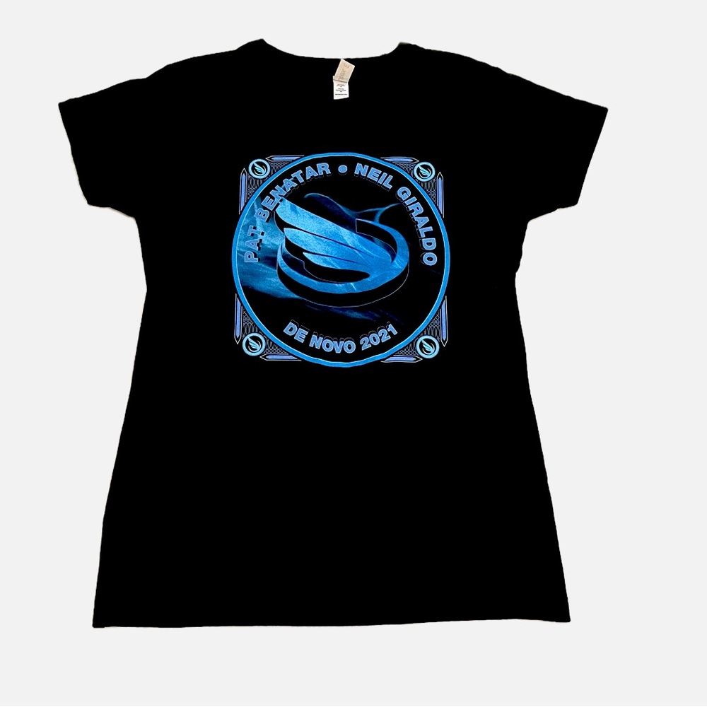 Ladies Pat Benatar 2021 Black Concert T Shirt Size XXL